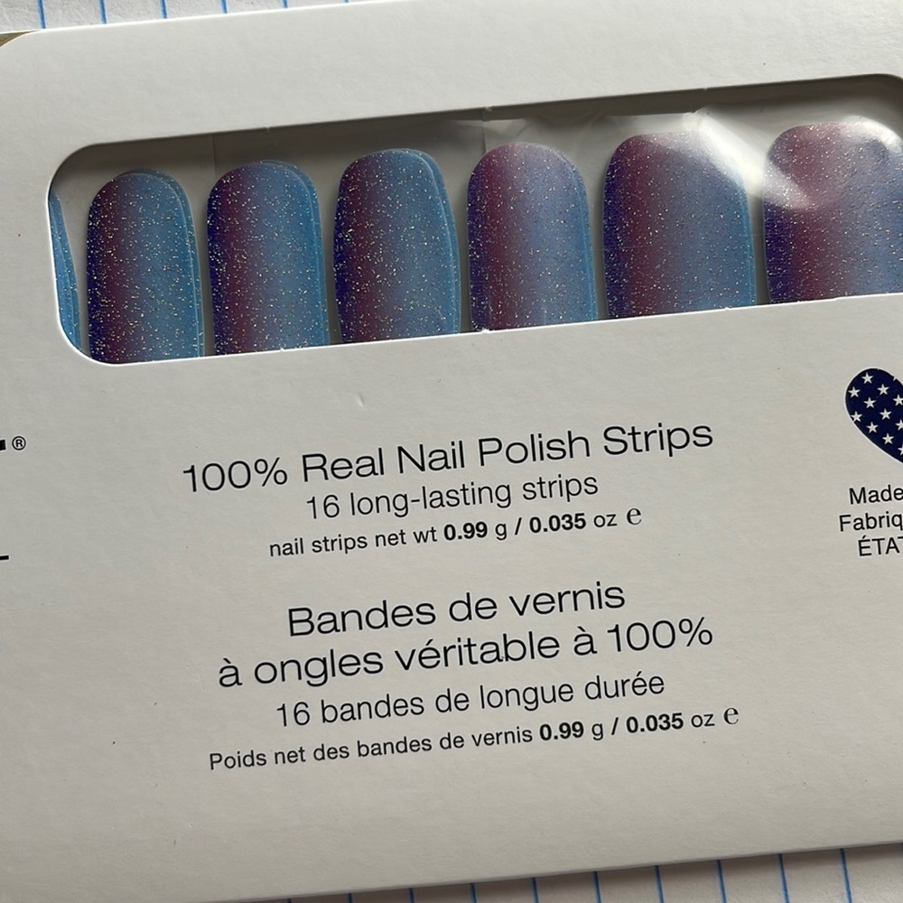 Color street nail polish strips